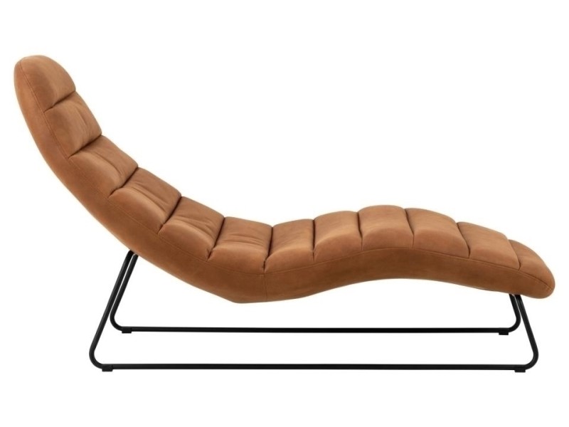 Szezlong Chaplin brązowy Kentucky brandy 9 - ACTONA