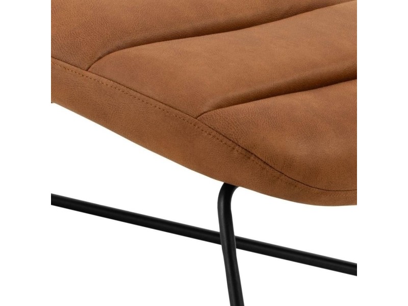 Szezlong Chaplin brązowy Kentucky brandy 9 - ACTONA