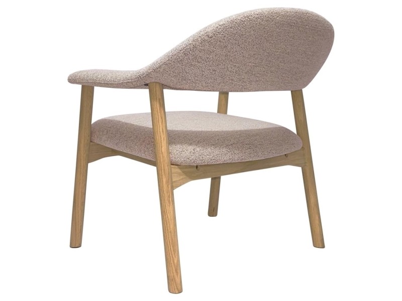 Fotel Addi beżowy/dąb Monza 60 - ACTONA