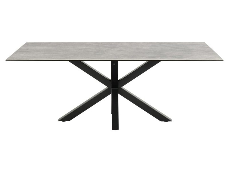 Stół Heaven 200cm szary/czarny - ACTONA