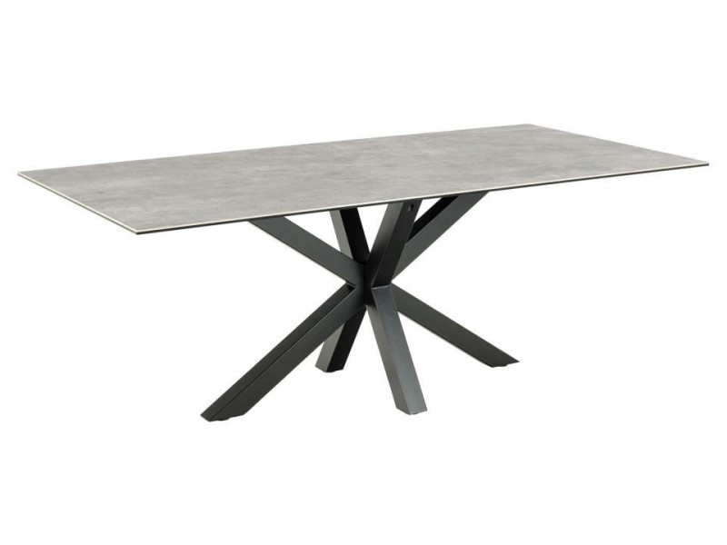 Stół Heaven 200cm szary/czarny - ACTONA