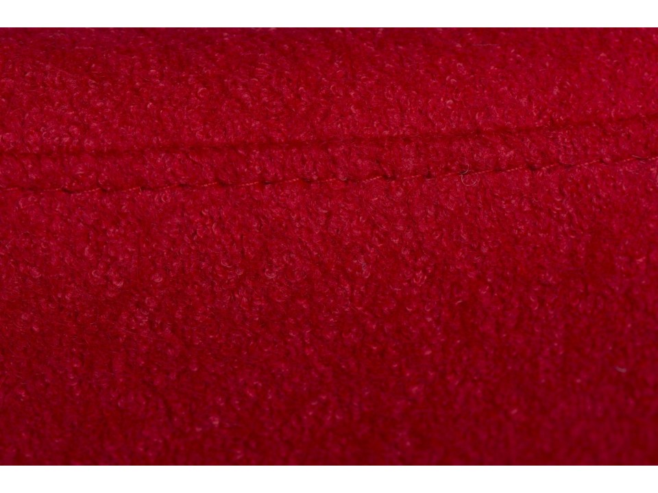 Podnóżek Jajo Soft wełna czerwony JA-2712 - d2design