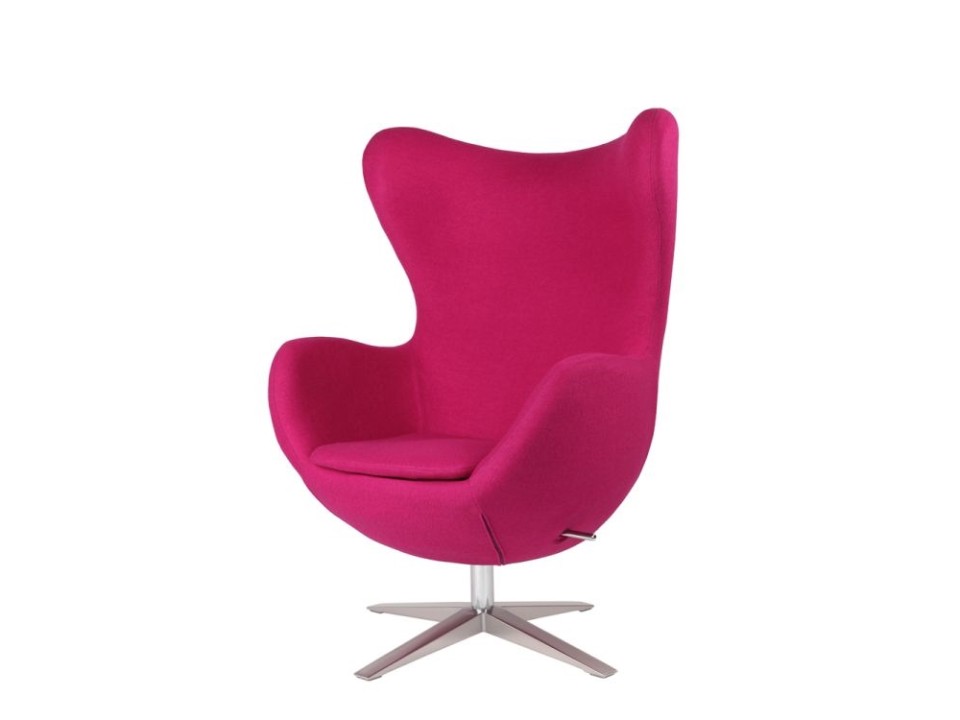 Fotel Jajo Soft wełna różowy SHO-11 - d2design