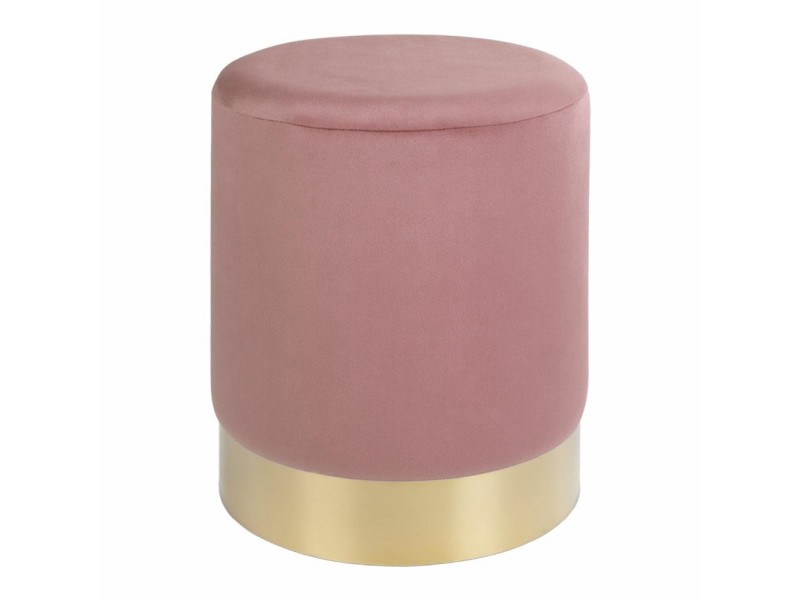Pufa Gamby różowa/złota - House Nordic ApS