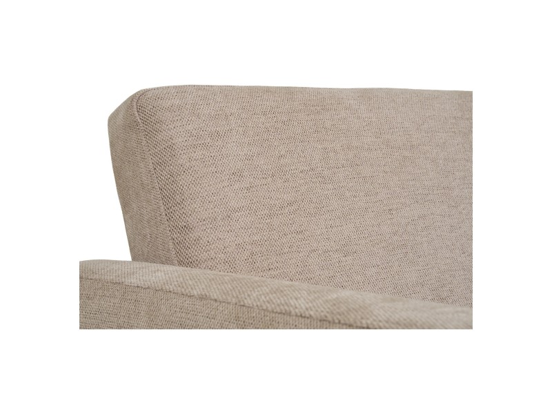 Sofa rozkładana Kells beżowa ciemna/ naturalne nogi - House Nordic ApS