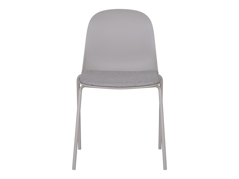 Krzesło Madalena szare jasne - House Nordic ApS