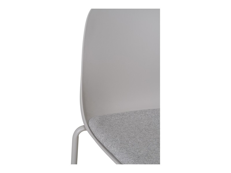 Krzesło Madalena szare jasne - House Nordic ApS