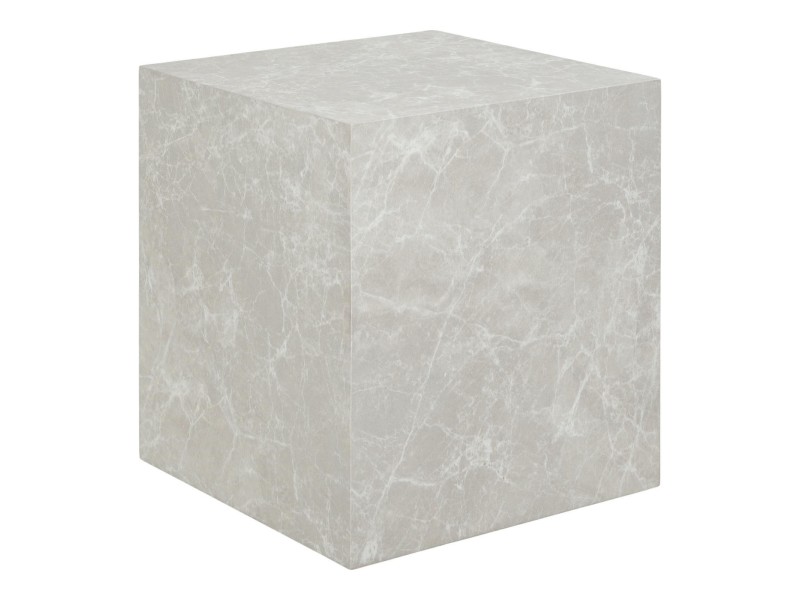 Stolik kawowy Prague 40x40cm szary marmur - House Nordic ApS