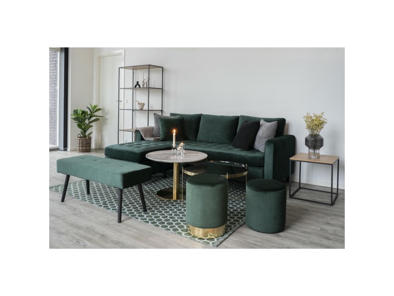 Ławka Skiby butelowa zieleń VIC - House Nordic ApS