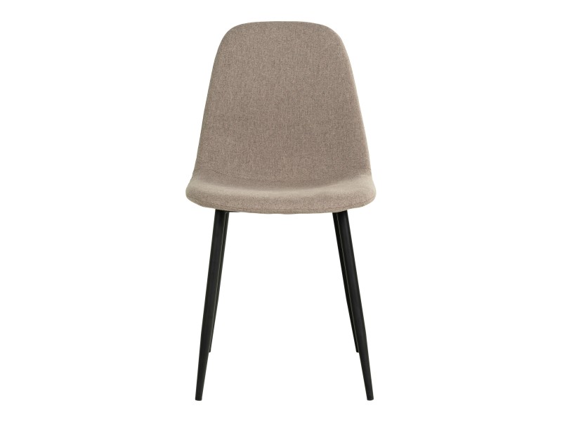 Krzesło Stockholm beżowe/ czarne - House Nordic ApS