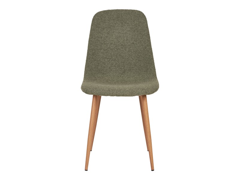 Krzesło Stockholm boucle zielone/ naturalne - House Nordic ApS