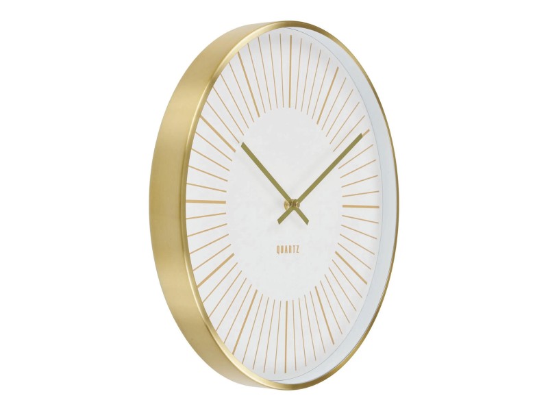 Zegar Takamaka 40cm złoty/biały - House Nordic ApS