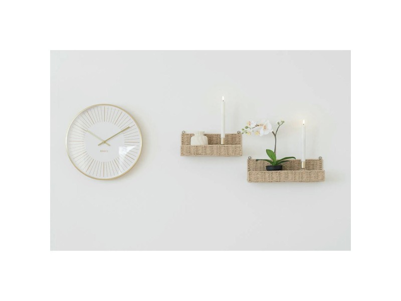 Zegar Takamaka 40cm złoty/biały - House Nordic ApS