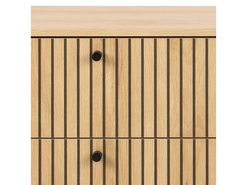 Komoda Albany 6 szuflad dąb naturalny - ACTONA