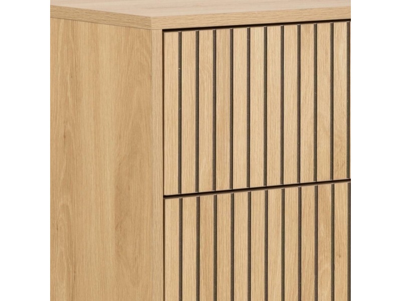 Komoda Albany 4 szuflady dąb naturalny - ACTONA