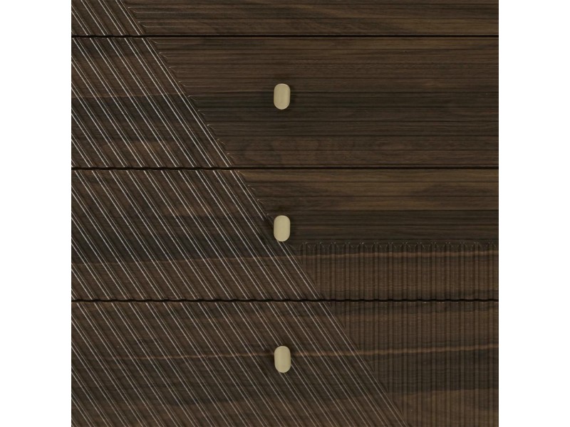 Komoda Tiffany z 4 szufladami orzech - Intesi