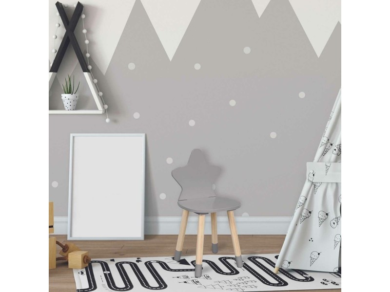 Krzesło dziecięce Puppe szare - Intesi