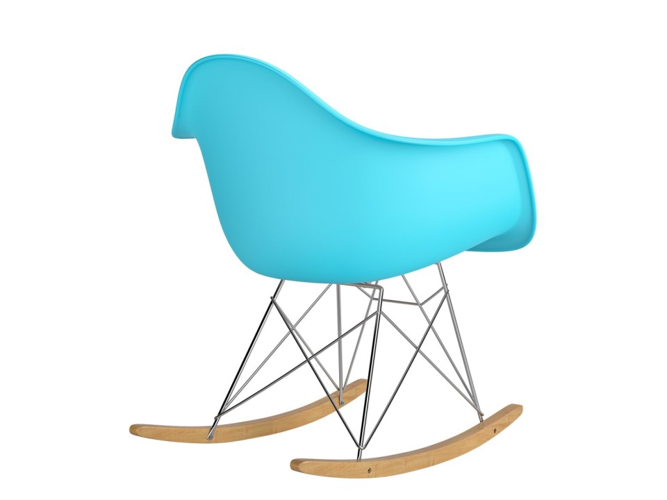 Krzesło P018 RR PP ocean blue insp. RAR plozy - d2design