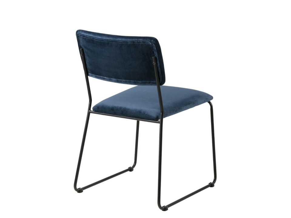 Krzesło Cornelia VIC Navy Blue - ACTONA
