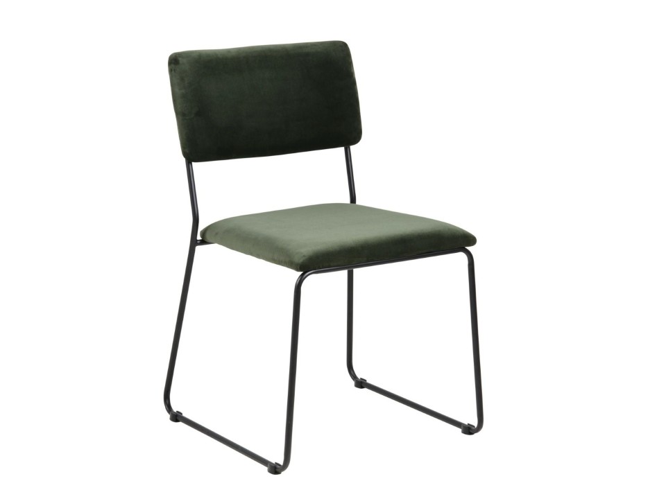 Krzesło Cornelia VIC Forest Green - ACTONA