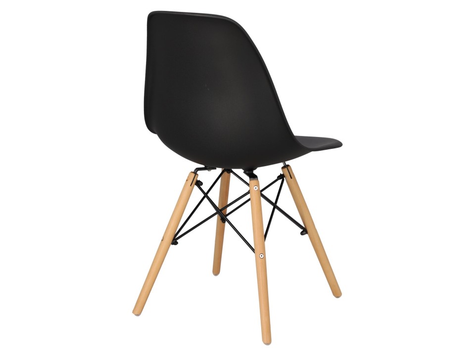 Krzesło Simplet P016W basic czarne - Simplet