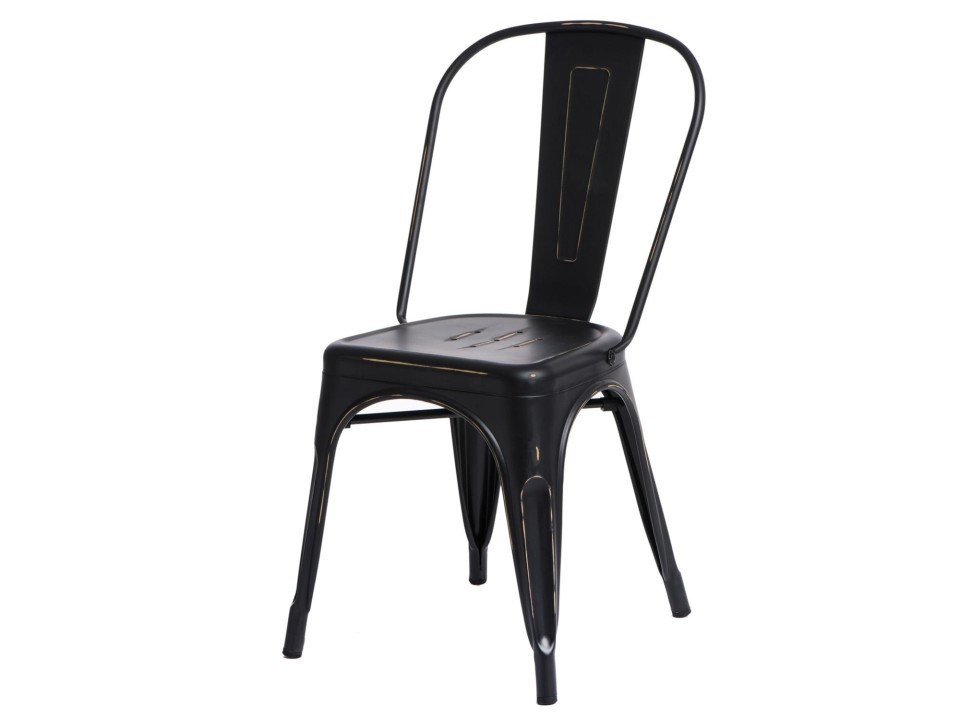 Krzesło Paris Antique czarne - d2design