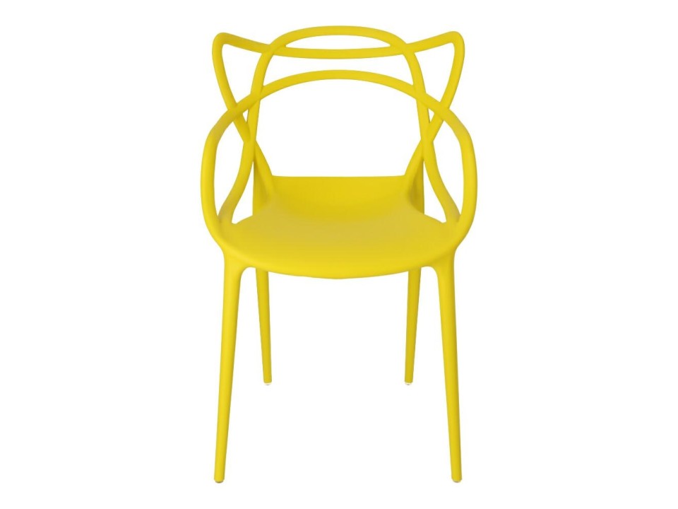 Krzesło Lexi żółte insp. Master chair - d2design