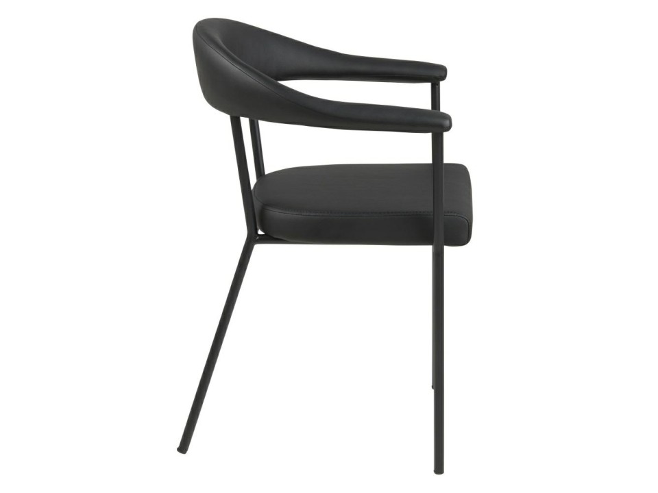 Krzesło Ava czarne - ACTONA