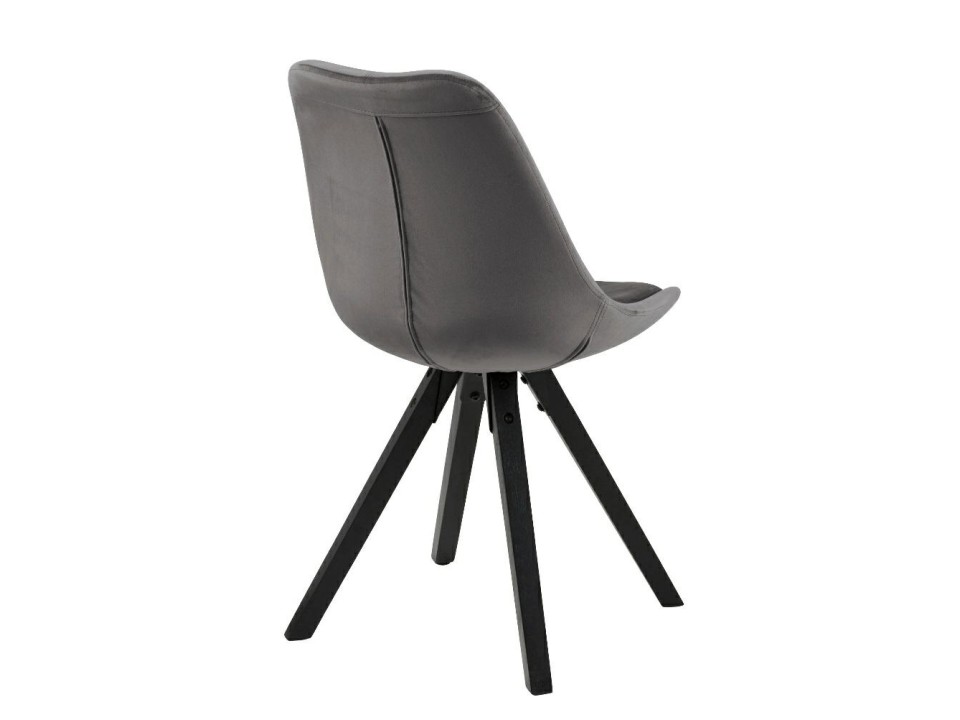 Krzesło Dima VIC dark grey /black - ACTONA
