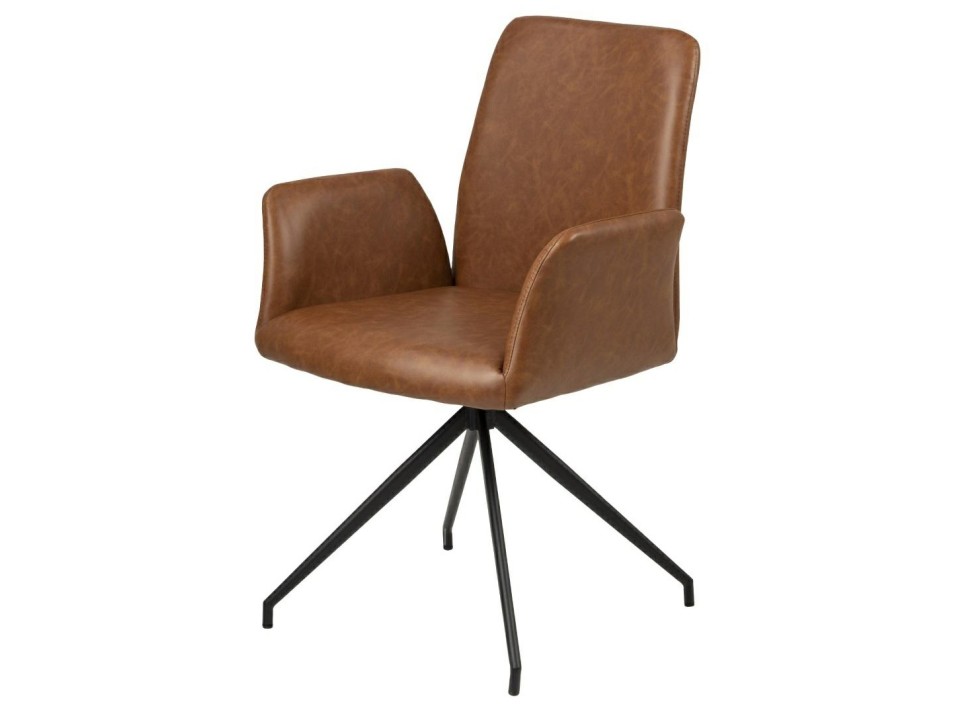 Krzesło Naya Vintage brązowe - ACTONA