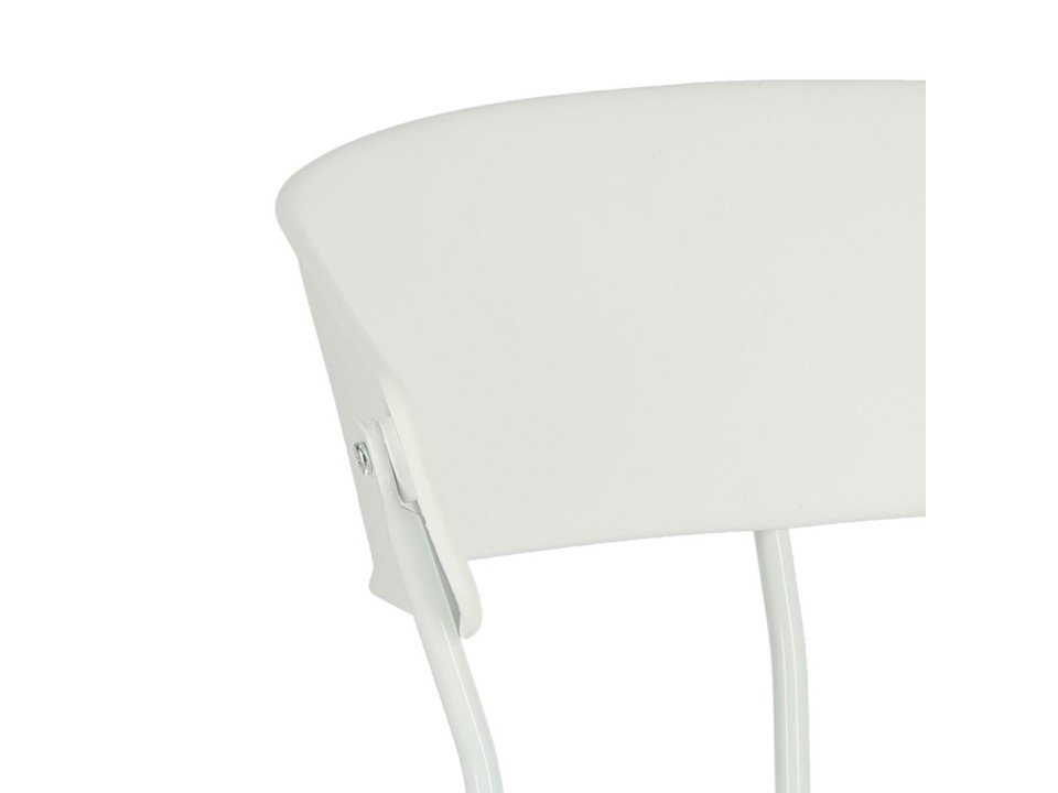 Krzesło Laugar białe - Intesi