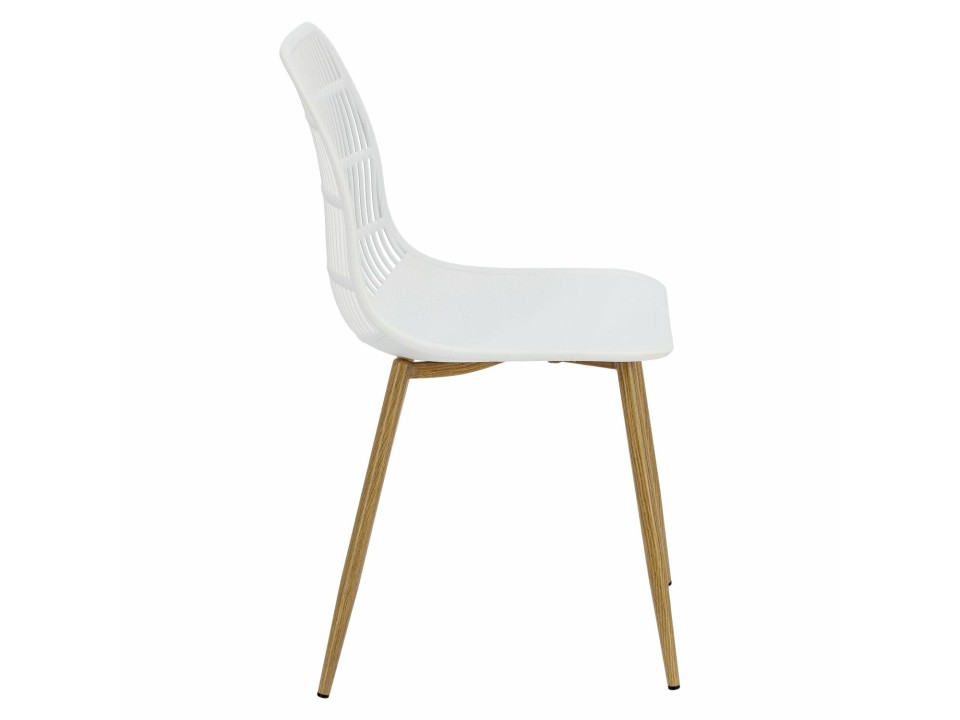 Krzesło Klaus białe - Simplet