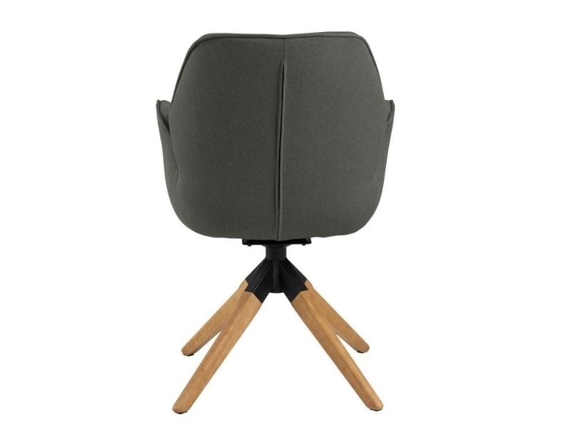 Krzesło obrotowe Aura dark grey auto re turn - ACTONA