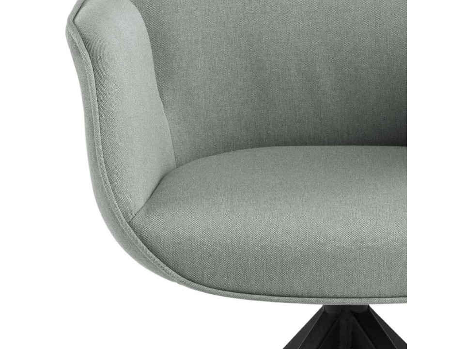 Krzesło obrotowe Aura light grey auto re turn - ACTONA