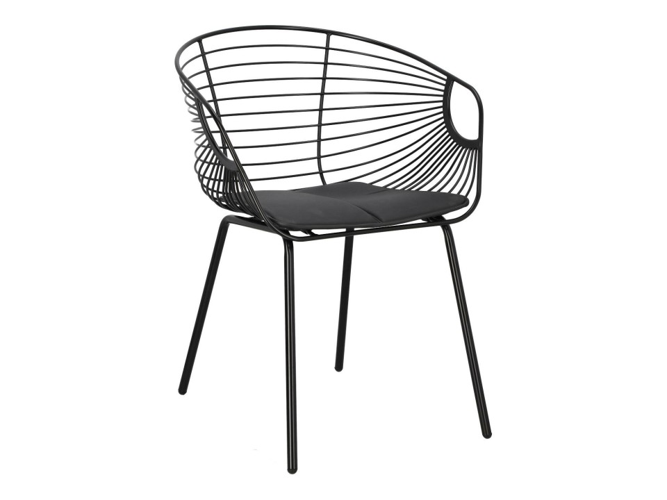 Krzesło Sligo czarne - Intesi