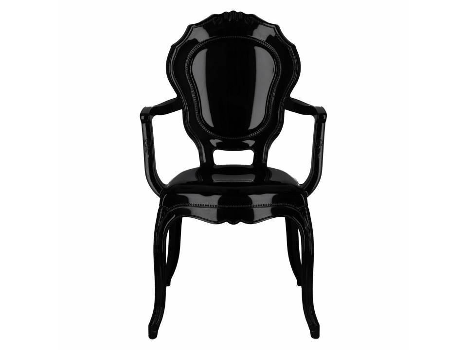 Krzesło Queen Arm czarne - Intesi