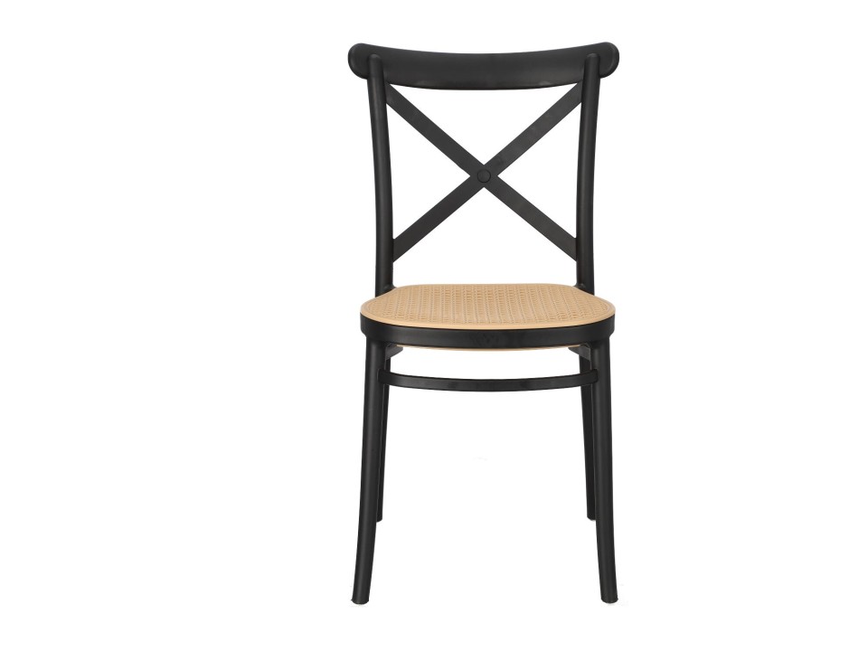 Krzesło Moreno czarne - Intesi