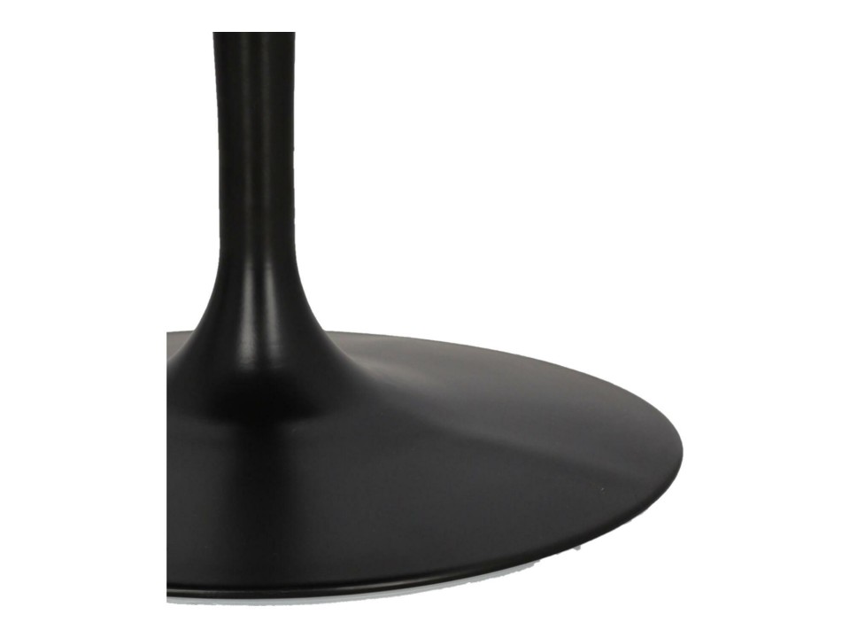 Krzesło Tulip Basic czarne/czarna poduszka - Simplet
