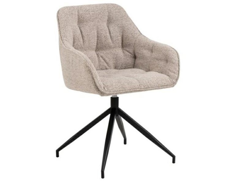 Krzesło Brooke obrotowe beżowe Monza - ACTONA