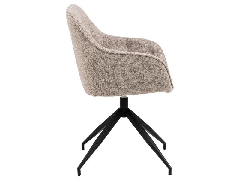 Krzesło Brooke obrotowe beżowe Monza - ACTONA