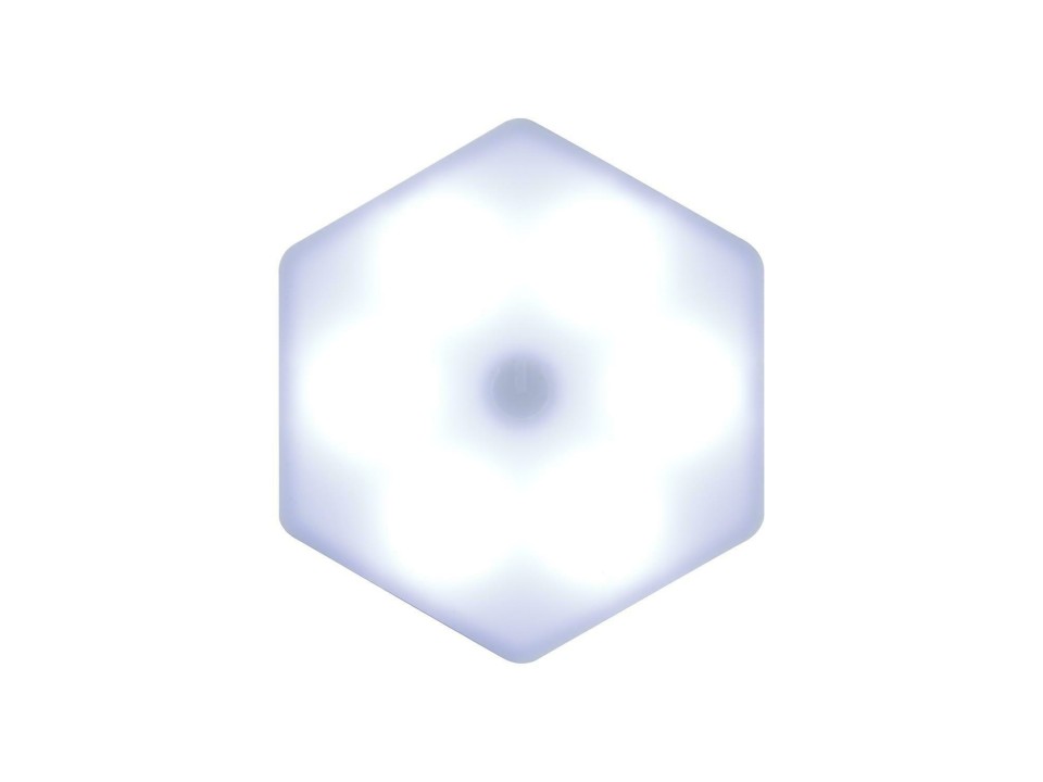Zestaw 6 lampek ściennych Hexagonal 8,5x7,5cm - Intesi