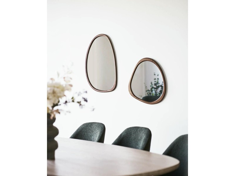 Lustro Luxon brązowe - House Nordic ApS