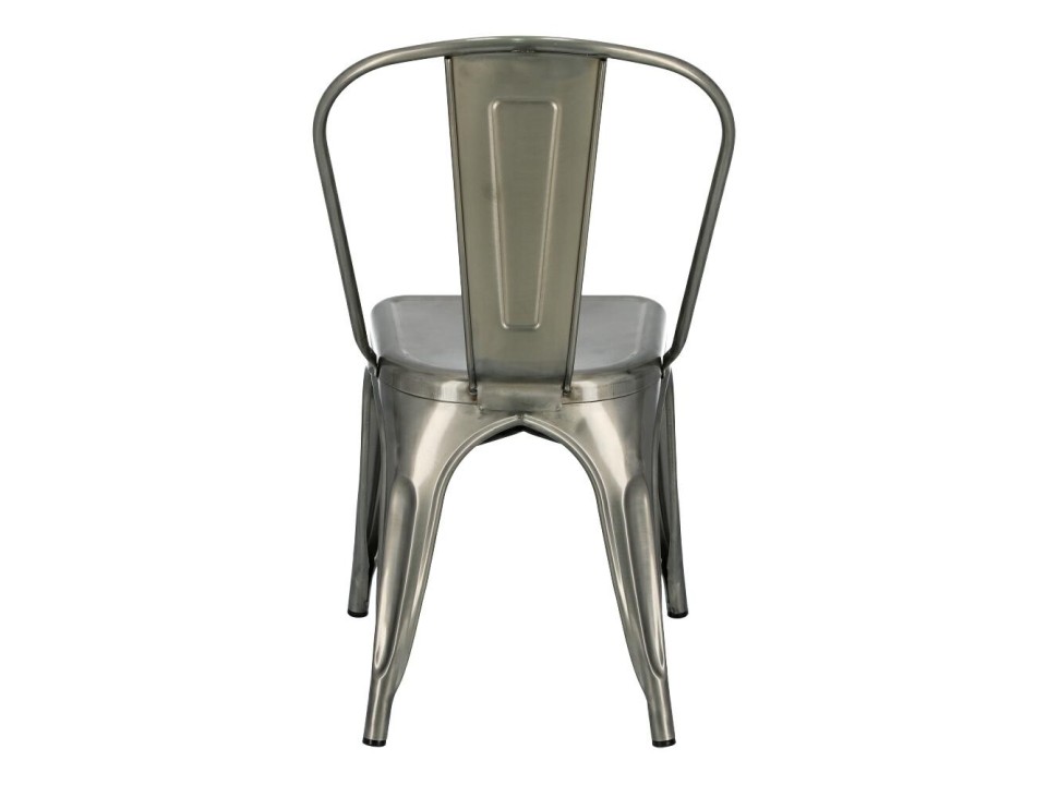 Krzesło Paris metaliczne inspirowa ne Tolix - d2design