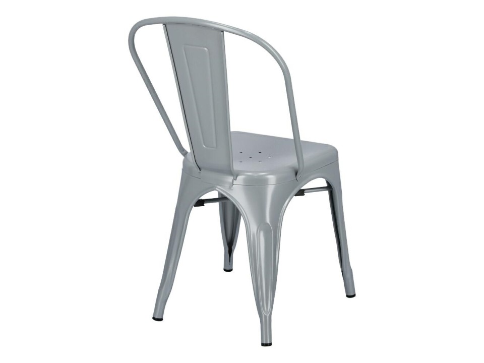 Krzesło Paris szare inspirowane Tolix - d2design