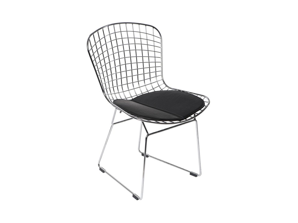 Krzesło Harry czarna poduszka - d2design