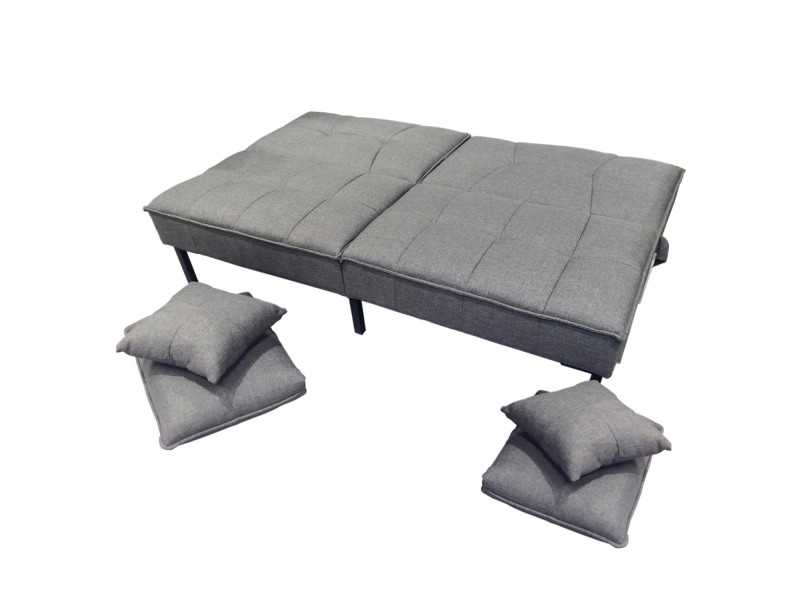Sofa rozkładana Lurif szara - Intesi