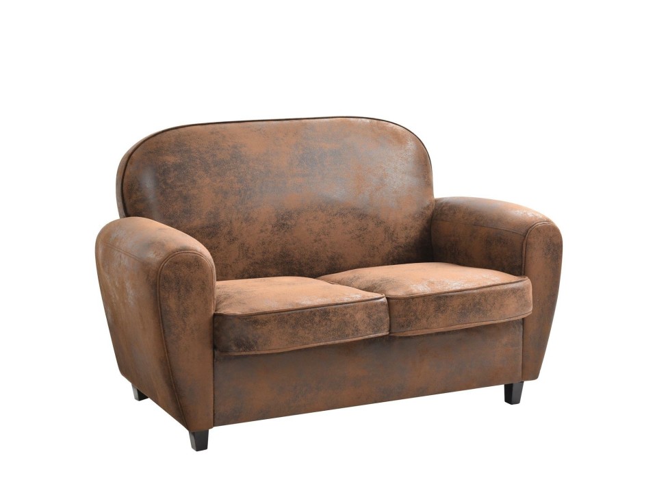 Sofa Klubowa Vintage brown - Intesi