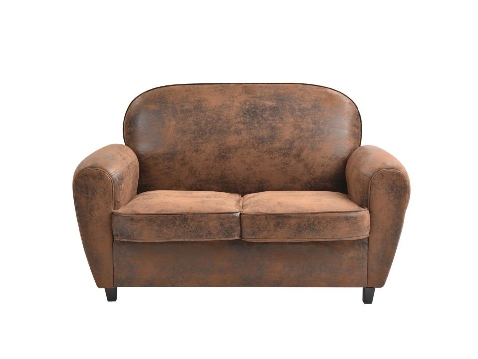 Sofa Klubowa Vintage brown - Intesi