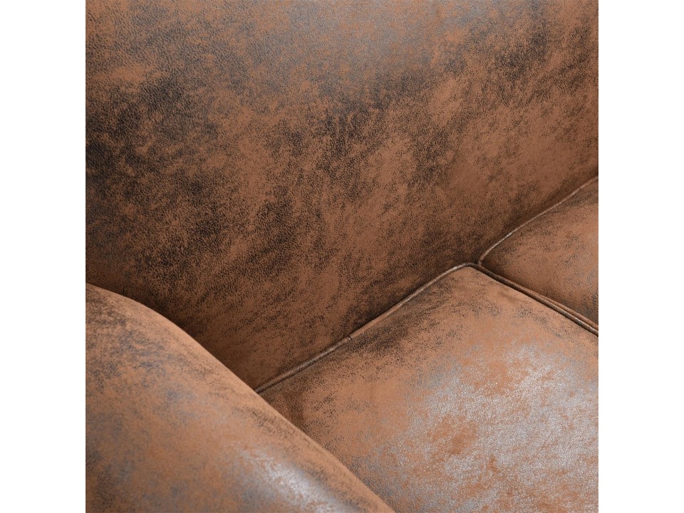 Sofa Klubowa Vintage brown - Intesi