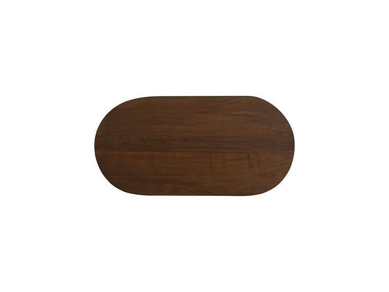 Stół Isana 100/180cm brązowy - Nordivo